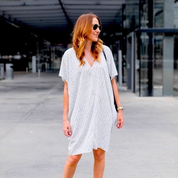 Hatch Collection Slouch Dress in Sweetheart Batik Size Petite OS - Picture 1 of 11